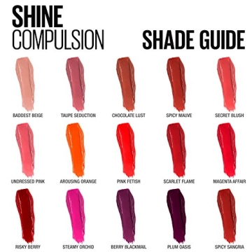 Maybelline Shine Compulsion Lipstick - Taupe Seduction