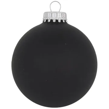 Krebs Designer Seamless Glass Ball Ornaments for Christmas