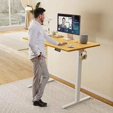 SMUG Adjustable Electric Standing Desk for Home Office