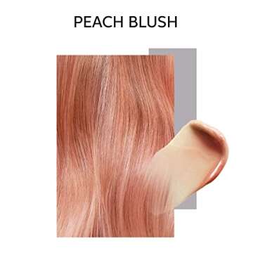Wella Professionals Color Fresh Masks|Peach Blush|Natural Shade|Temporary Color|Damage Free|Color-Depositing Hair Mask With Avocado Oil|Silicone-Free|5 Fl Oz