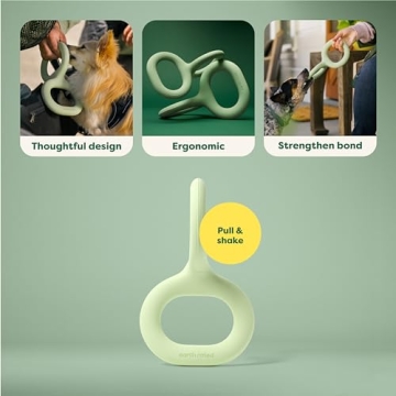 Earth Rated Tug of War Toy for Dogs with Ergonomic Grip