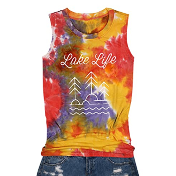 MNLYBABY Lake Mode Tank Top for Women - Summer Essentials