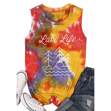 MNLYBABY Lake Mode Tank Top for Women - Summer Essentials