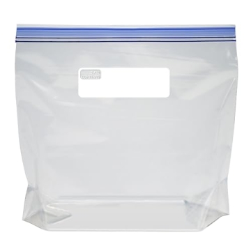 Amazon Basics Freezer Gallon Bags, 90 Count Quality Storage