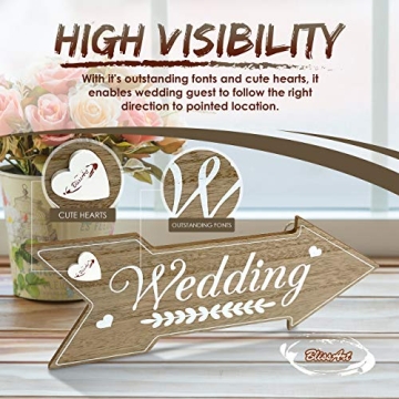 Rustic Wedding Directional Signs for Perfect Ceremonies