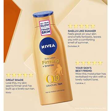 NIVEA Q10 Gradual Tan Moisturizer for Radiant Skin