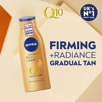 NIVEA Q10 Gradual Tan Moisturizer for Radiant Skin