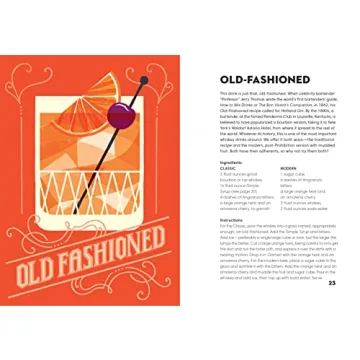 Whiskey Cocktail Book for Enthusiasts & Home Entertainers
