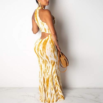 Bohemian Floral Maxi Dress for Women Summer Beach