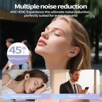 D20 Sleep Earbuds ANC Mini Wireless Bluetooth 5.4