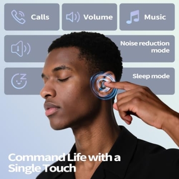 D20 Sleep Earbuds ANC Mini Wireless Bluetooth 5.4