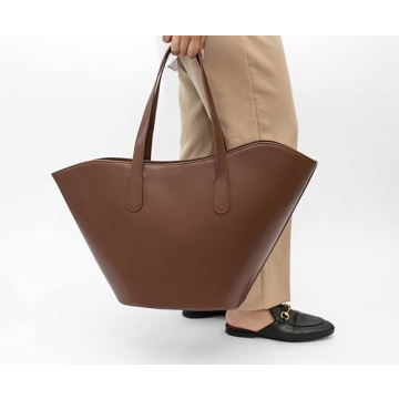Stylish LA3LY Vegan Leather Tote Bag for Women