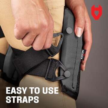 NoCry Non-Slip Knee Pads with Comfort Foam for All Users