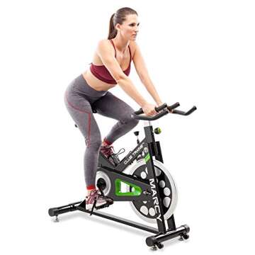 MARCY Club Revolution Bike Cycle Trainer for Cardio Exercise XJ-3220 Black
