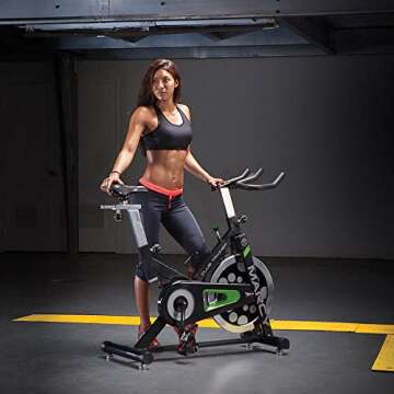 MARCY Club Revolution Bike Cycle Trainer for Cardio Exercise XJ-3220 Black