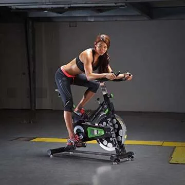 MARCY Club Revolution Cycle Trainer for Home Workouts