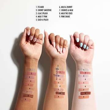 NYX PROFESSIONAL MAKEUP This Is Milky Gloss, Vegan Lip Gloss, 12 Hour Hydration - Cookies & Milk (Cool Beige Nude)