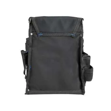 Dead On Tools HDP222496 Pro Electricians Professional Pouch, Black|black