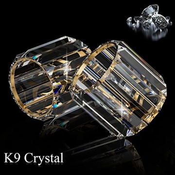 Elegant Ralbay Crystal Gold Floor Lamp for Every Room