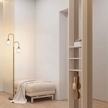 Elegant Ralbay Crystal Gold Floor Lamp for Every Room