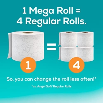 Angel Soft Toilet Paper with Fresh Evergreen Scent