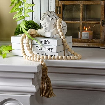 Jetec Decorative Display Books for Farmhouse Decor