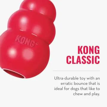 KONG Classic & Wild Knots Bear Combo Pack - Unique & Fun Dog Toys for Hours of Play - Classic Toy Can Be Stuffed with Dog Treats - for Small Dogs