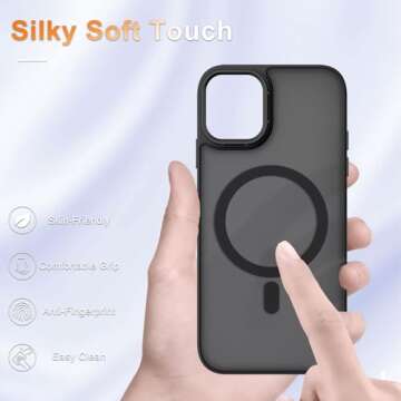 Stylish Shockproof iPhone 12 Case with Screen Protector