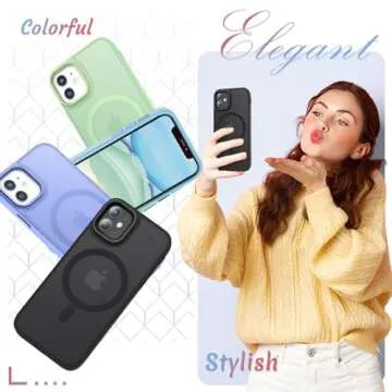 Stylish Shockproof iPhone 12 Case with Screen Protector