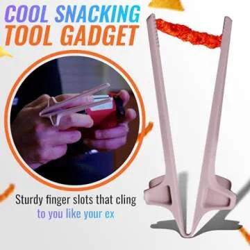 SNACTIV LITE Finger Chopsticks - Mess-Free Snacking Tool