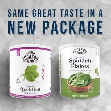 Augason Farms Spinach Flakes: Emergency Food Supply, 45 Servings