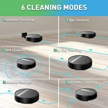 MANVINS Robot Vacuum & Mop Combo - Smart & Efficient Cleaning