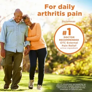 Amazon Basic Care Arthritis Pain Gel 1% Diclofenac 5.29 Oz