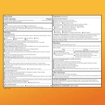 Amazon Basic Care Arthritis Pain Gel 1% Diclofenac 5.29 Oz