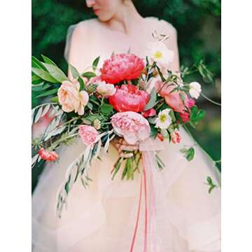 Egg Bouquet Floral Cage - 4" Wide 2pk Perfect for Weddings and Crafts