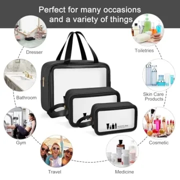 MAANGE Toiletry Bag Set - Durable Travel Companion for All