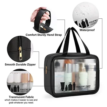 MAANGE Toiletry Bag Set - Durable Travel Companion for All
