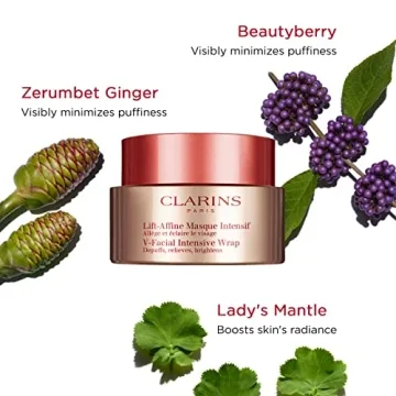 Clarins V-Facial Intensive Wrap Mask for Radiant Skin