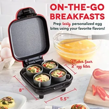 DASH Deluxe Sous Vide Style Egg Bite Maker for Breakfast
