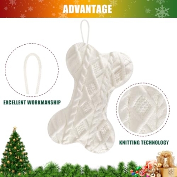 Doitory Dog Christmas Stocking for Holiday Festivities