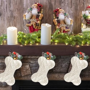 Doitory Dog Christmas Stocking for Holiday Festivities