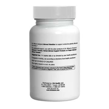 Dr. Wilson's Adrenal Rebuilder 150 Caplets multiglandular Including Adrenal Cortex for Adrenal and H...