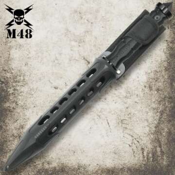 M48 Spiral Knife | Tactical Fixed Blade with Sheath