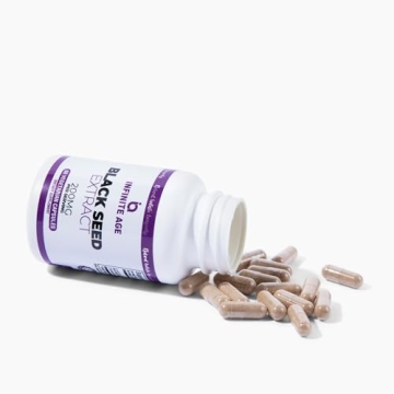 Infinite Age Black Seed Oil Capsules - Immune & Skin Boost