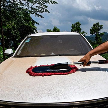 Microfiber Car Duster Brush for Easy Interior and Exterior Care