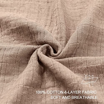 SE SOFTEXLY Throw Blanket - Light Modern Cotton Comfort