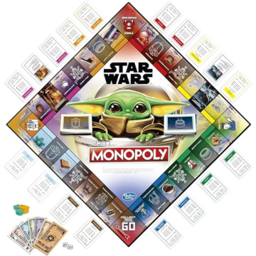 Monopoly Star Wars The Child Edition Board Game for Families