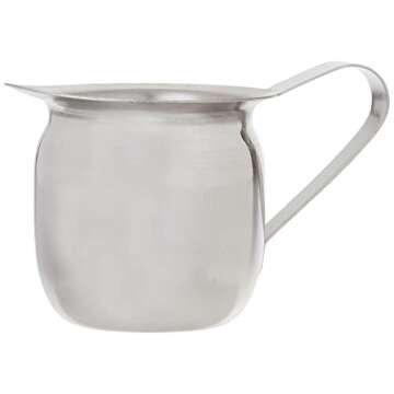 Winco BCS-3 Stainless Steel Bell Creamer, 3-Ounce