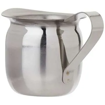 Winco BCS-3 Stainless Steel Bell Creamer, 3-Ounce