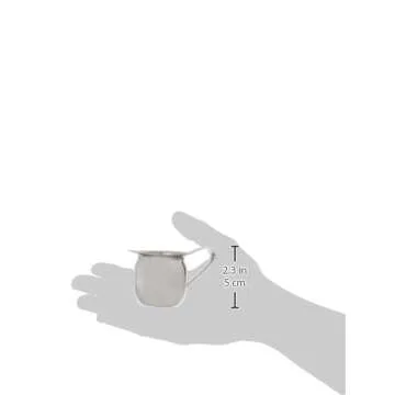 Winco BCS-3 Stainless Steel Bell Creamer, 3-Ounce